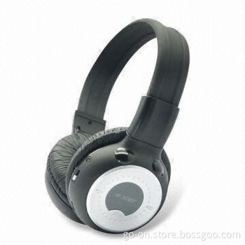 Infrared Wireless Headphones with Foldable Design, Personal Volume Control
